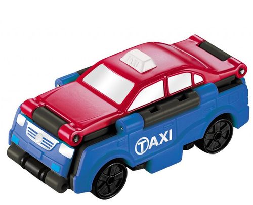 Flip Cars - Carrinho Transformavel -Azul ou Preto MULTIKIDS