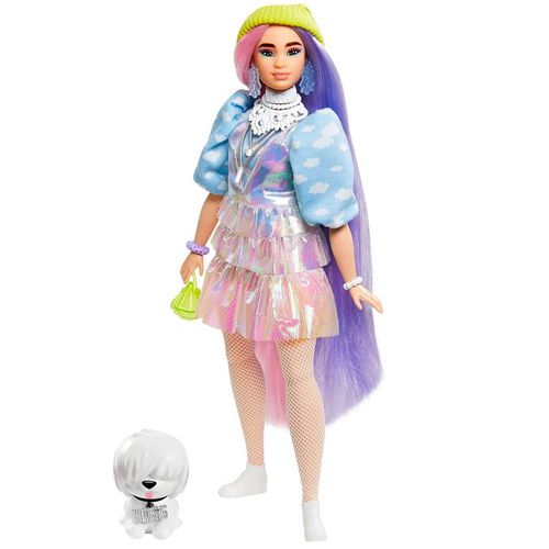 Barbie Extra Cabelo de Duas Cores com Acessorios - Diamante - GRN27 MATTEL