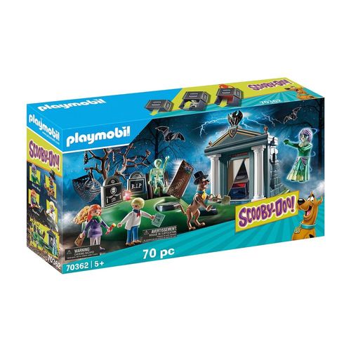 Playmobil - Scooby Doo Aventura no Cemiterio - 70 Pecas SUNNY