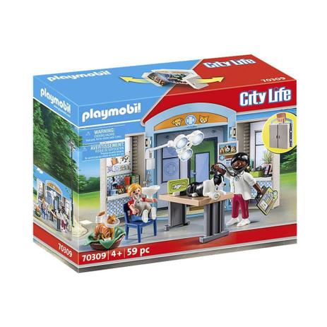 Playmobil - Play box Clinica Veterinaria - 59 pecas SUNNY