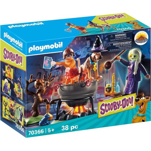 Playmobil Scooby Doo - Aventura Caldeirao Bruxa - 38 Pecas SUNNY