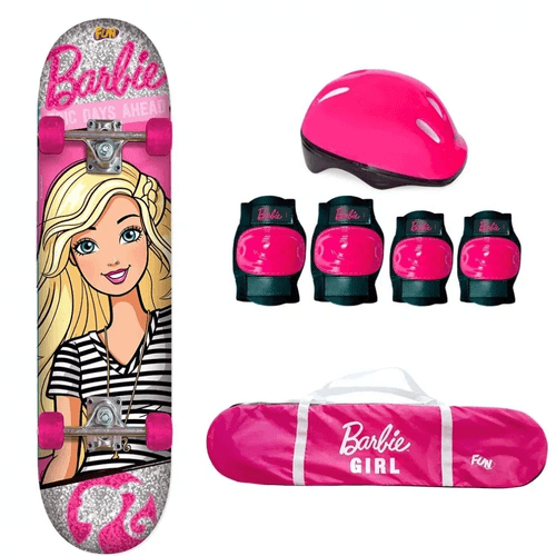Barbie Skate Com Acessorios  - Fun BARAO