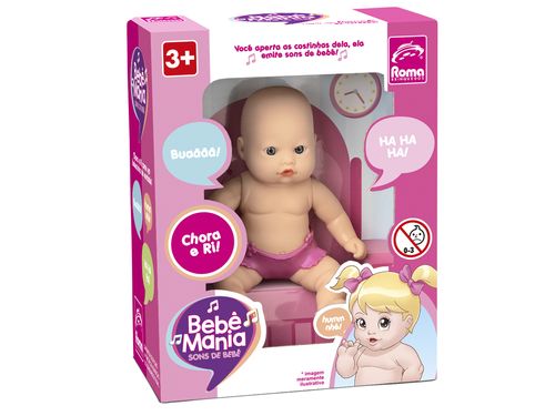 Boneca Bebe Mania - Sons de Bebe ROMA JENSEN