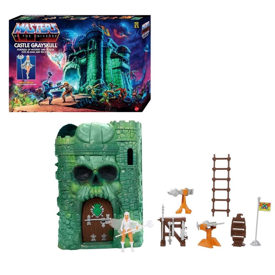 Playset e Mini Figura - Castelo De Grayskull - Master Of the Universe - Origins MATTEL