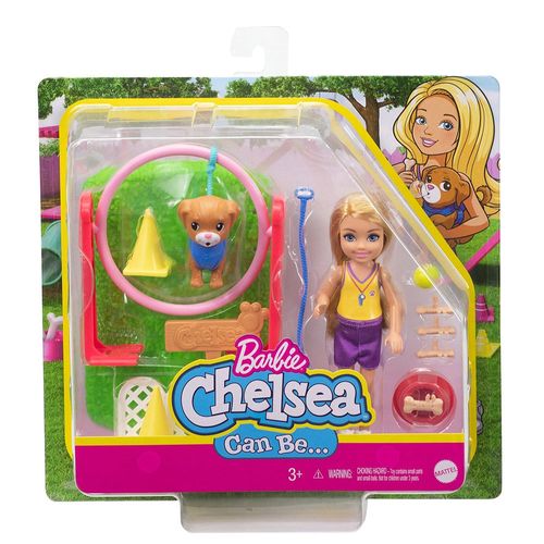 Boneca Barbie - Mundo de Chelsea - Conjunto - Treinadora de Pets MATTEL