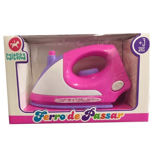 Ferro de Passar Rosa - TA TE TI INDUSTRIA E