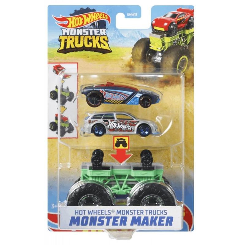 Carrinhos Hot Wheels Monster Truck Roxo Mattel GWW13 - Carrinho de