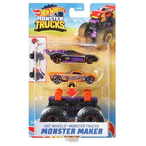 Carrinhos Hot Wheels - Monster Trucks - Criador de Monstros - Laranja MATTEL