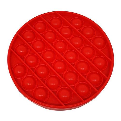 Pop-it - Brinquedo Infantil Aperta Pop Classico - Circulo Vermelho -44043 TOYNG
