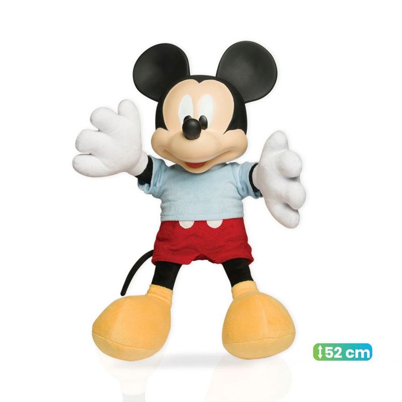 Pelucia Basica Disney Mickey Mouse 50 Cm NOVABRINK