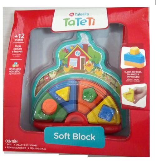 SOFT BLOCK FAZENDINHA COR/VERDE TA TE TI INDUSTRIA E
