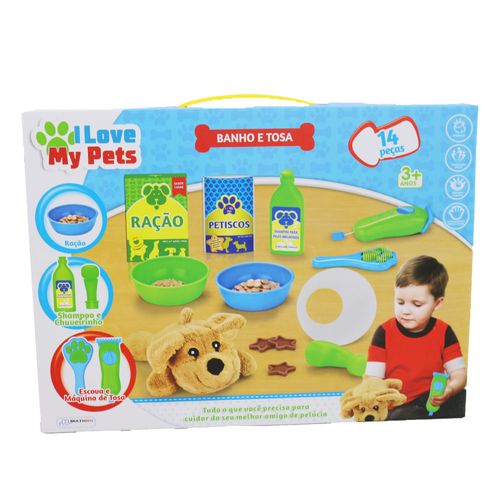I Love My Pets Banho e Tosa Multikids -BR1217 MULTIKIDS