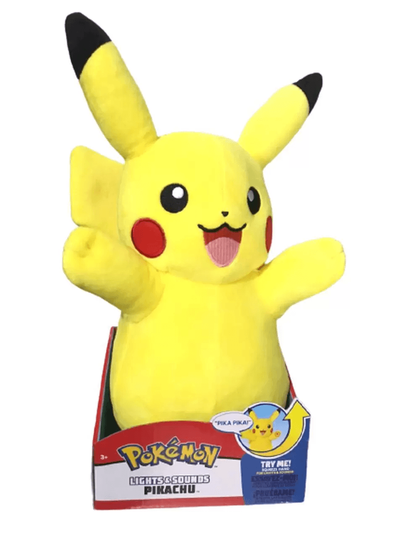 Boneco Pelúcia Pokémon Pikachu - Sunny Brinquedos