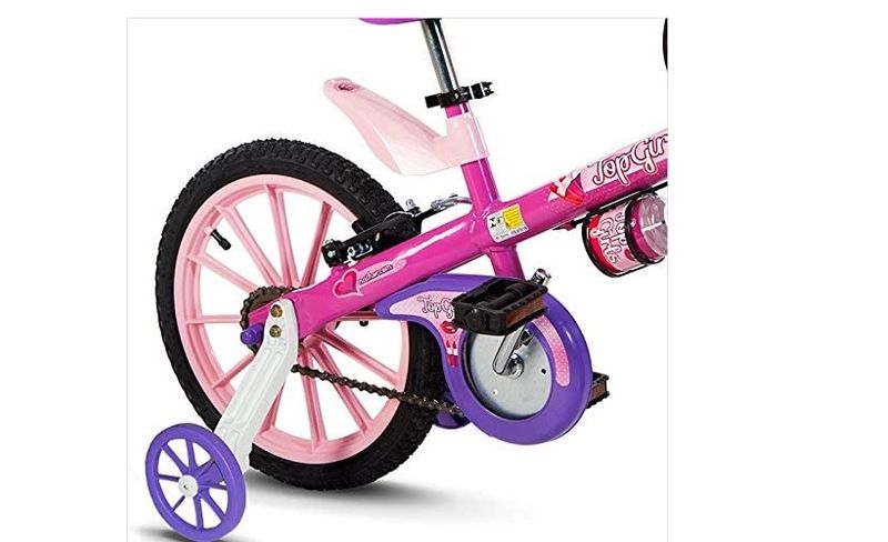 Bicicleta Infantil 4 A 5 Anos Feminina Princesas Meninas