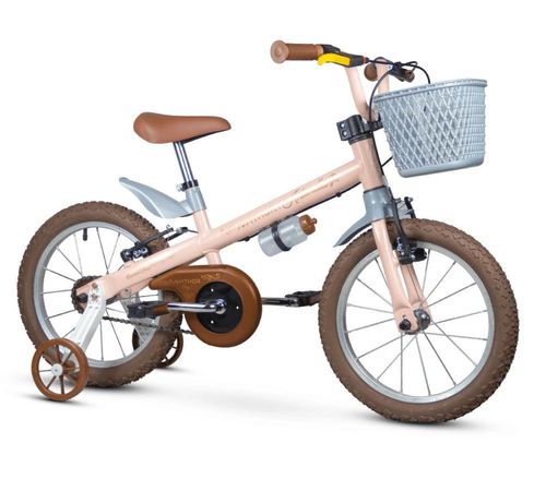 Bicicleta Aro 16 Mini Antonella Rosa - 100130160018 NATHOR INDUSTRIA E C
