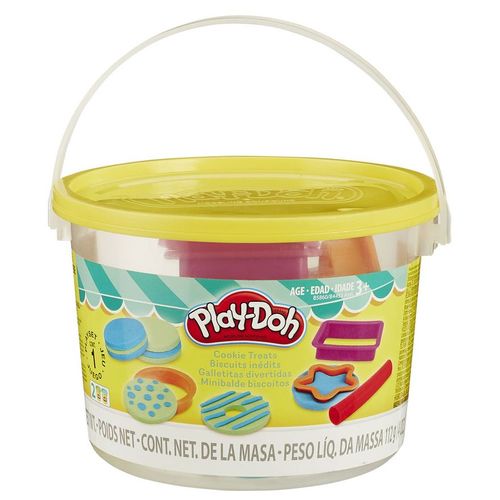 Massa de Modelar - Play-Doh - Mini Balde Com Acessorios - Amarelo - Hasbro