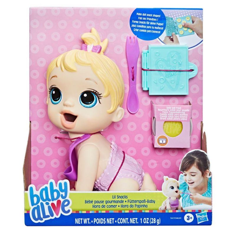 Boneca Baby Alive Cuida De Mim Loira Hasbro - Papellotti