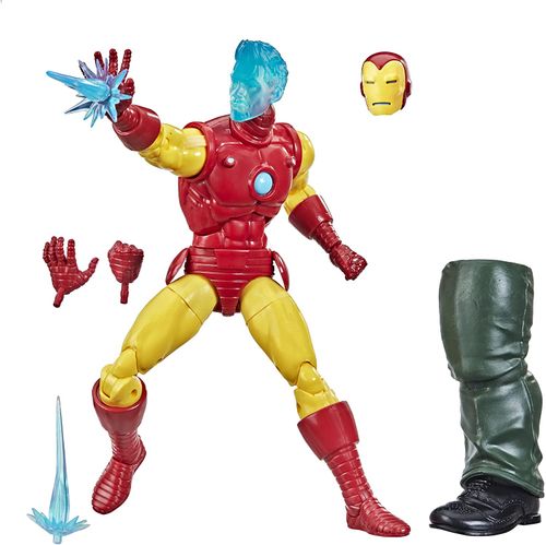 Boneco Marvel Legends Series Homem de Ferro, Figura de 15 cm - Tony Stark - F0252 HASBRO