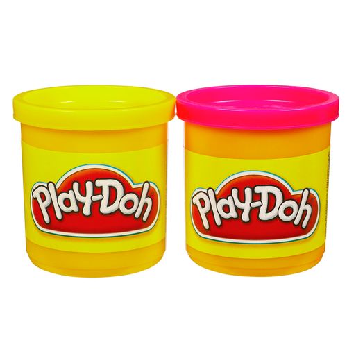 Massinha de Modelar - Play-Doh - Conjunto com 2 Cores -Amarelo e Rosa HASBRO