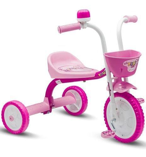 Triciclo You 3 Girl 2020 - Rosa NATHOR INDUSTRIA E C