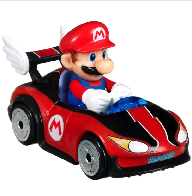 Hot Wheels - Mini Carrinhos Mario Kart Escala: 1:64 - GBG25