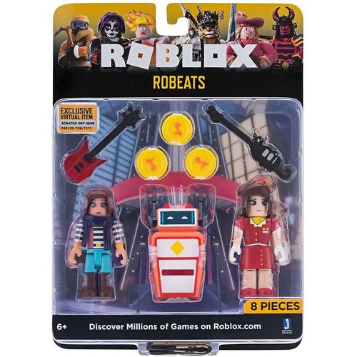 Conjunto de figuras Roblox 8 pecas - Robeats - 2213 SUNNY