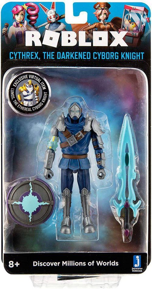 Boneco Articulado Cythrex, The Darkened Cyborg Knight + Codigo Virtual - 2222 SUNNY BRINQUEDOS