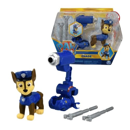 Figura Patrulha Canina Chase e Lancador - 1909 SUNNY BRINQUEDOS