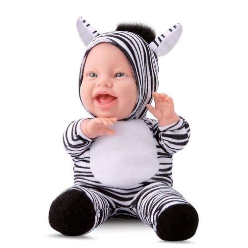 Boneca - Baby Babilina Planet - Zebra BAMBOLA BRINQUEDOS