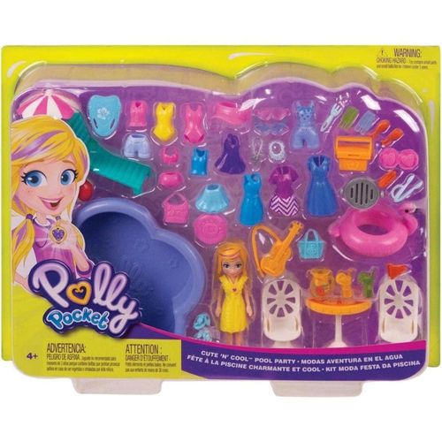 Polly Pocket - Kit Moda - Festa Da Piscina MATTEL