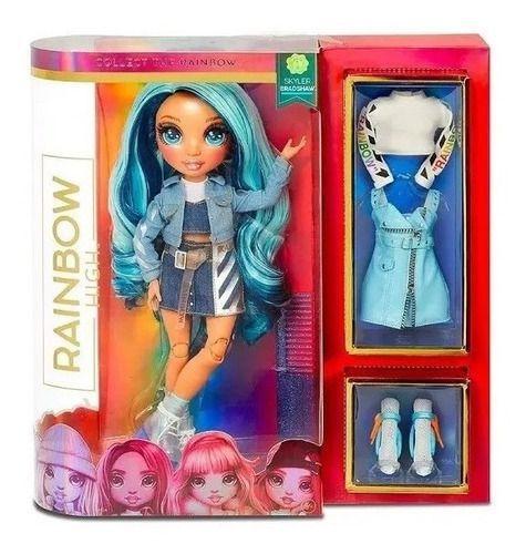 Boneca  Rainbow High - Skyler Bradshaw - Serie 1 YES TOYS