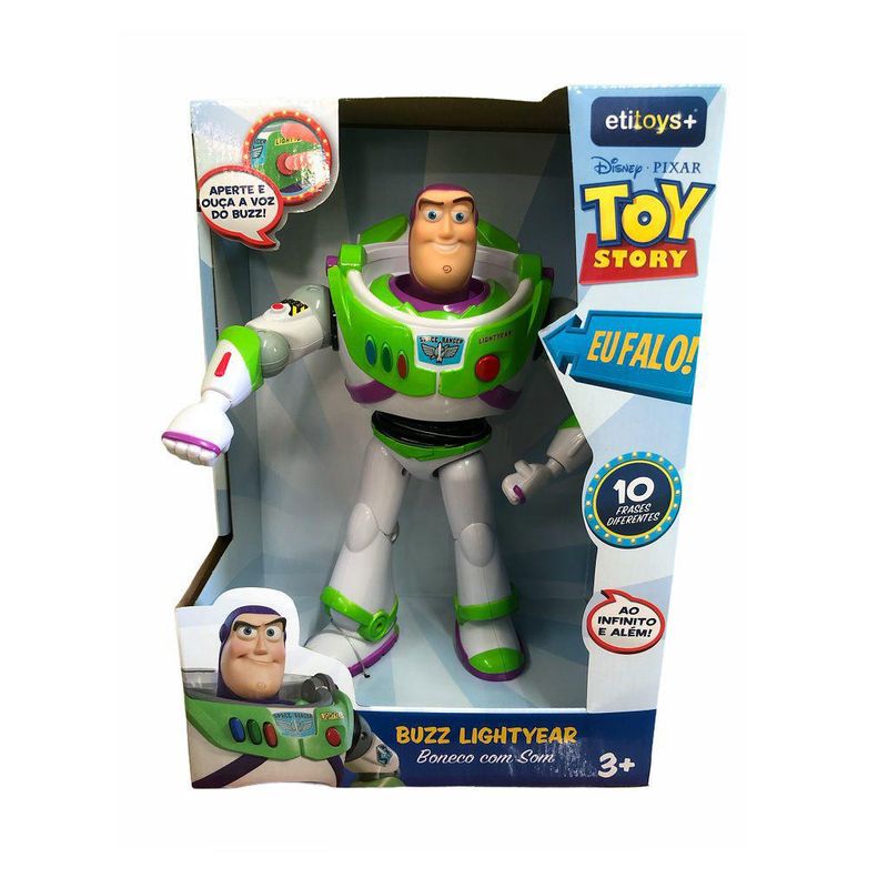 Boneco Articulado - Disney - Pixar - Toy Story - Buzz Lightyear