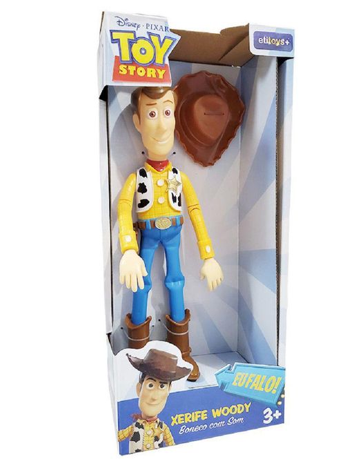 Boneco Toy Story - Woody Xerife - Com som ETILUX
