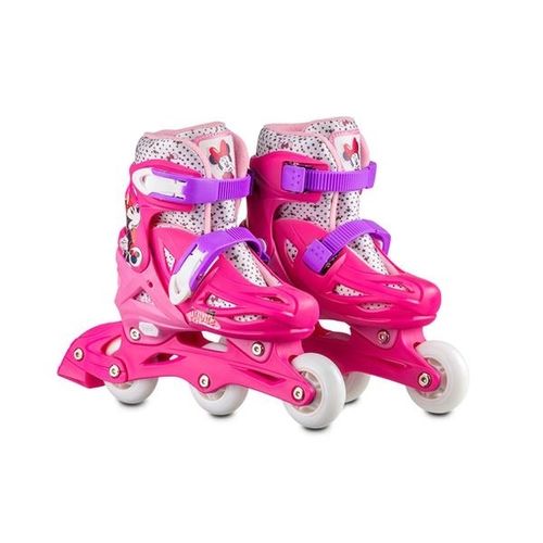 Patins Inline 2 em 1 Minnie - Ajustavel - Tamanho 31-34 MULTIKIDS