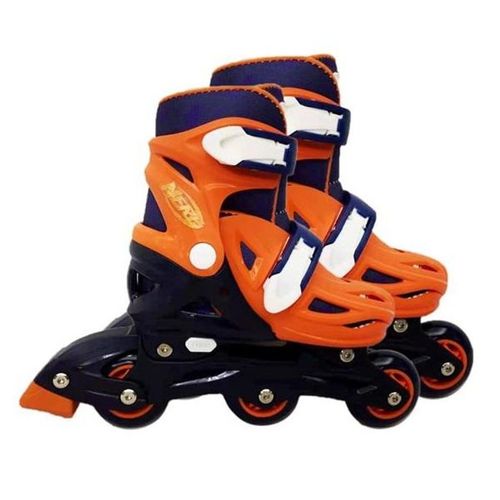 Patins Inline 2 em 1Team Nerf - Ajustavel - Tamanho 31-34 MULTIKIDS