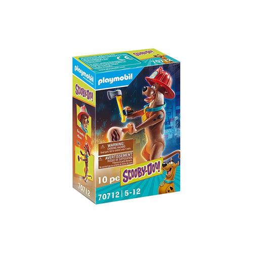 Figura Colecionavel Playmobil - Scooby-doo - Bombeiro 70712 SUNNY