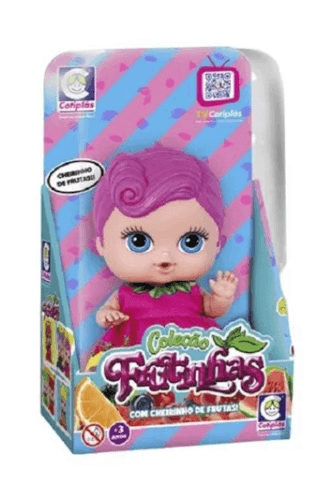 Boneca Colecao Frutinhas Groselha Cotiplas COTIPLAS