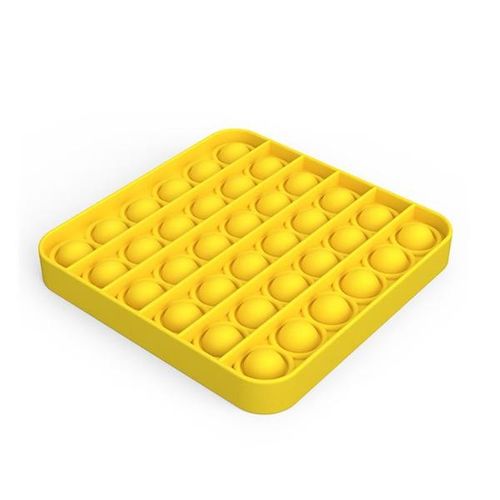 Pop-it - Brinquedo Infantil Pop Fun - Quadrado Amarelo TERRACO