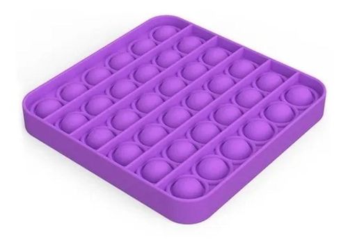Pop-it - Brinquedo Infantil Pop Fun - Quadrado Roxo TERRACO
