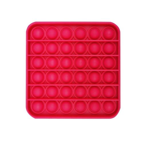 Pop-it - Brinquedo Infantil Pop Fun - Quadrado Vermelho TERRACO