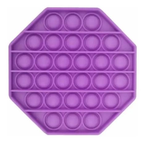 Pop-it - Brinquedo Aperta Pop Fun Roxo - Octogono TERRACO