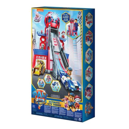 Patrulha Canina - Paw Patrol The Movie - Torre De Vigilancia - Ultimate City Tower SUNNY