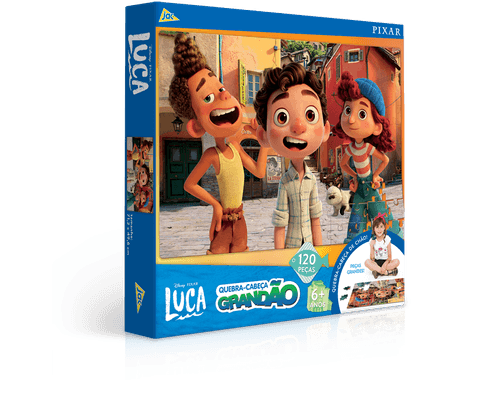 Quebra Cabeca - Grandao 120 Pecas - Luca TOYSTER