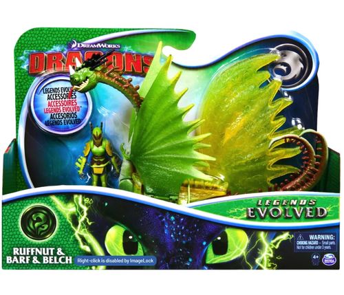 Figura CTSD 3 - Montadores de Dragao - Bafo e Arroto SUNNY BRINQUEDOS