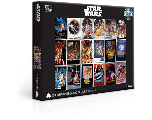 Quebra-Cabeca 500 Pecas - Game Office - Star Wars Posters TOYSTER