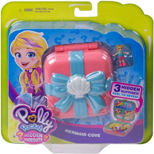 Brinquedo Polly Pocket Maleta Secreta Caverna da Sereia - GDK77 MATTEL