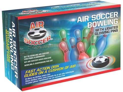 Jogo de Boliche com Pinos Iluminados Air Soccer - 8684 FUTEBOL E MAGIA COME