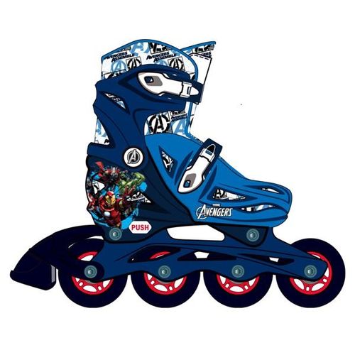 Patins Inline Ajustavel Tam 35-38 Vingadores - BR1165 MULTIKIDS