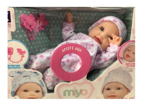Boneca - Miyo Com Sons de Bebe - 2391 COTIPLAS