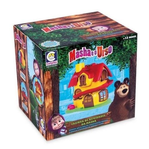 Casinha de atividades da Masha - 2401 COTIPLAS